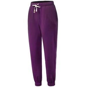 Dk Plum Soft Stretch Sweatpants
